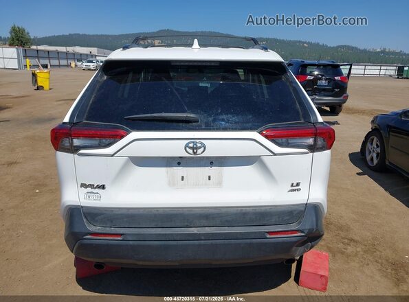 2T3G1RFV8LW100186 2020 TOYOTA RAV4 White 