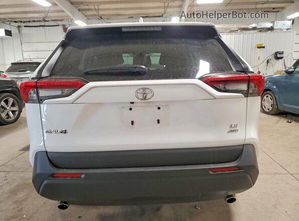 2T3G1RFV8SC557368 2025 TOYOTA RAV4 White Widok z tyłu