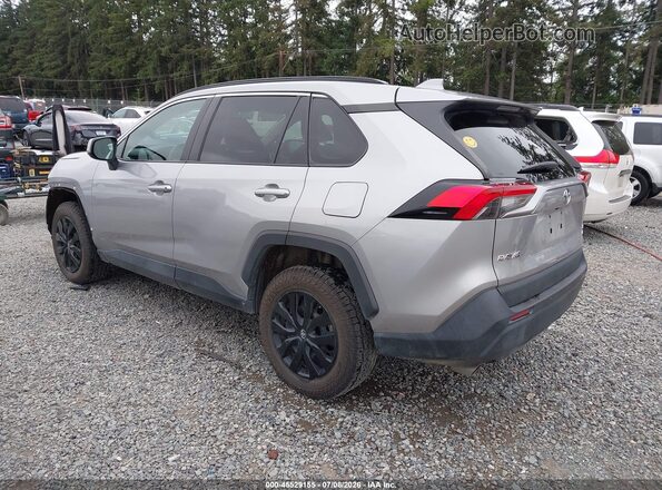 2T3G1RFV9MC146208 2021 TOYOTA RAV4 Silver უკანა მარცხენა