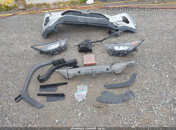 2T3G1RFV9MC146208 2021 TOYOTA RAV4 Silver ხელსაწყოთა პანელის ხედი