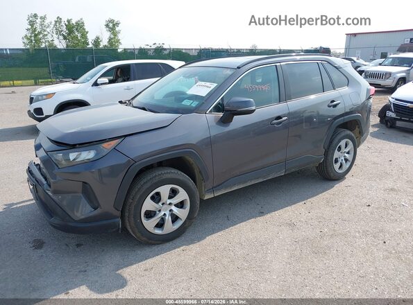 2T3G1RFV9MC253839 2021 TOYOTA RAV4 Gray Առջևի ձախ երեք քառորդ տեսարան