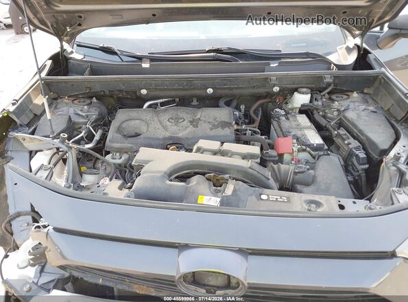 2T3G1RFV9MC253839 2021 TOYOTA RAV4 Gray Հետևի տեսք