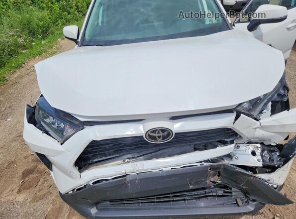 2T3G1RFVXMC232630 2021 TOYOTA RAV4 White Vista del compartimento del motor