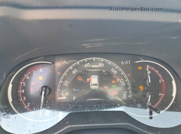 2T3G1RFVXSC563625 2025 TOYOTA RAV4 Белый Вид щитка приборов