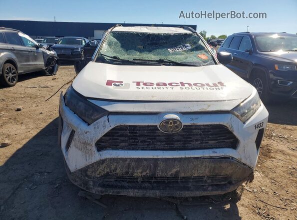 2T3H1RFV0KW031433 2019 TOYOTA RAV4 White Widok z przodu