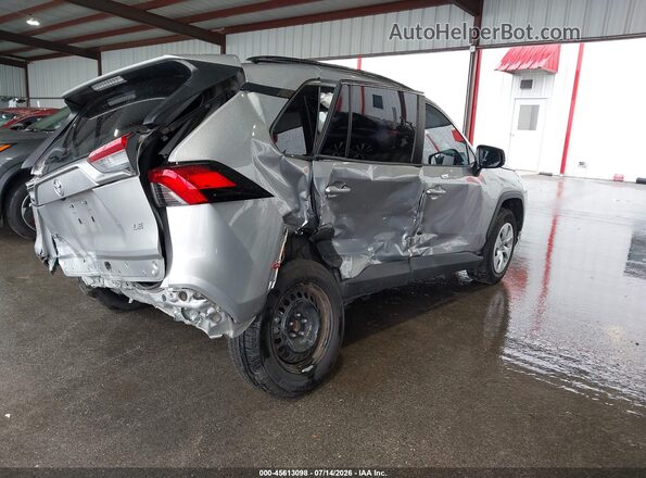 2T3H1RFV0KW037829 2019 TOYOTA RAV4 Silver უკანა მარჯვენა