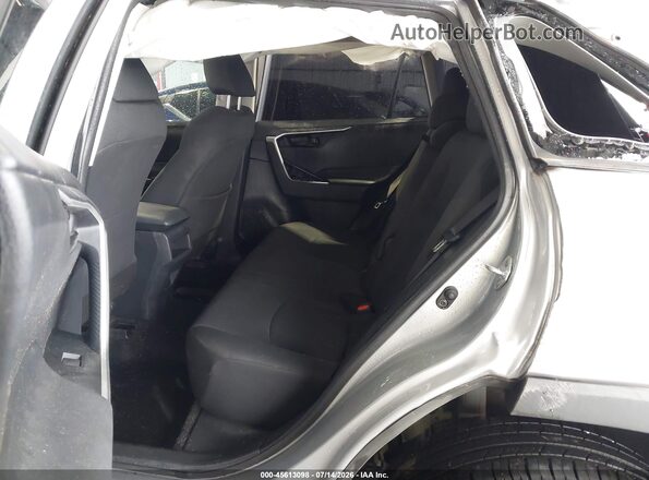 2T3H1RFV0KW037829 2019 TOYOTA RAV4 Silver VIN კოდის სტიკერის ხედი