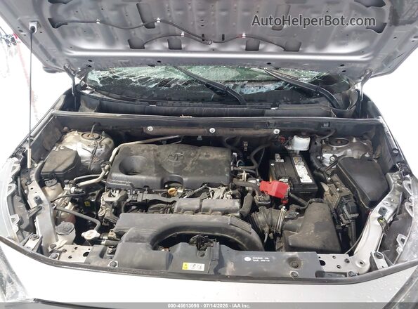 2T3H1RFV0KW037829 2019 TOYOTA RAV4 Silver უკანა ხედი