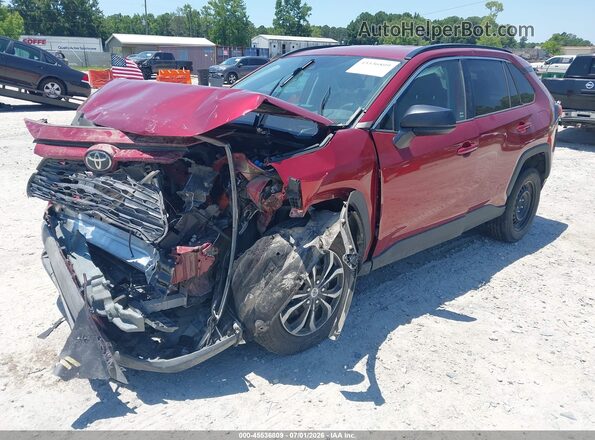 2T3H1RFV0LC050440 2020 TOYOTA RAV4 Red Vista tres cuartos delantera izquierda