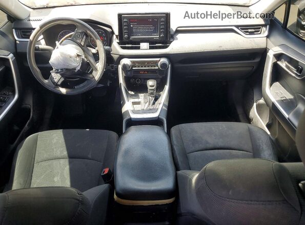 2T3H1RFV0LW075398 2020 TOYOTA RAV4 Black Dashboard view