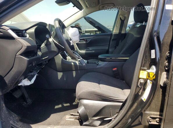 2T3H1RFV0LW075398 2020 TOYOTA RAV4 Black Front interior view