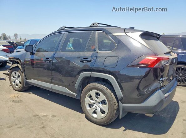 2T3H1RFV0LW075398 2020 TOYOTA RAV4 Black Rear left