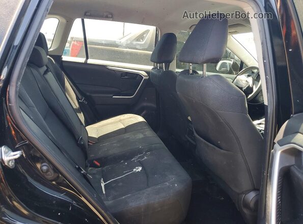 2T3H1RFV0LW075398 2020 TOYOTA RAV4 Black Rear interior view