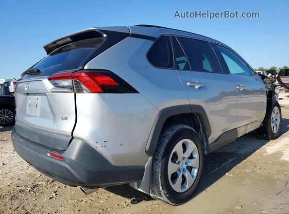 2T3H1RFV0MC154430 2021 TOYOTA RAV4 Silver Trasero derecho