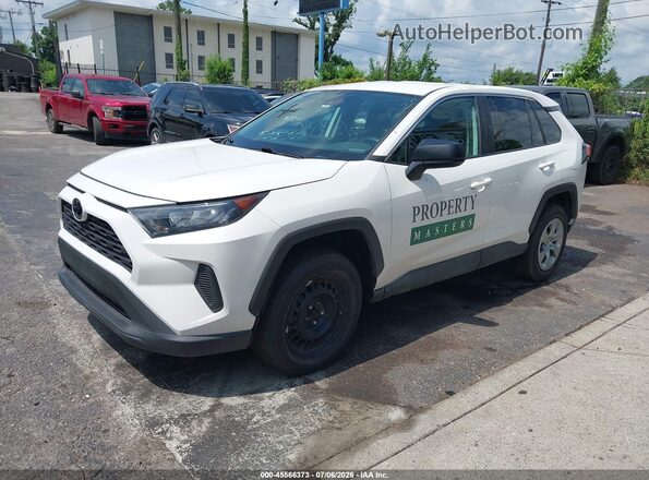 2T3H1RFV0NC203093 2022 TOYOTA RAV4 White წინა მარცხენა ხედი სამი მეოთხედიდან