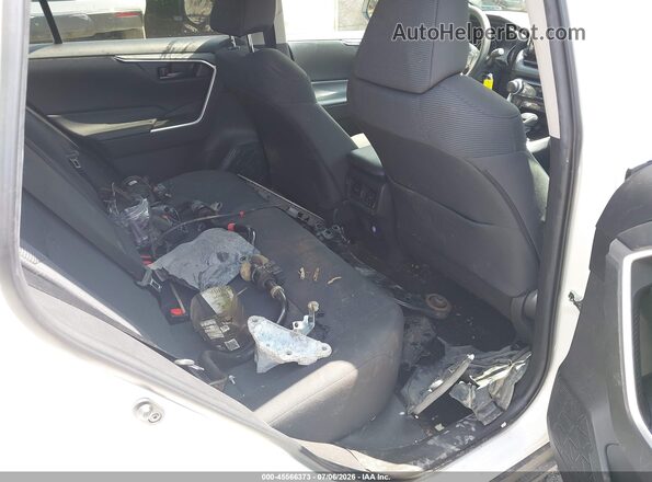 2T3H1RFV0NC203093 2022 TOYOTA RAV4 White VIN კოდის სტიკერის ხედი