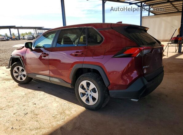2T3H1RFV0SW391446 2025 TOYOTA RAV4 Burgundy Հետևի ձախ