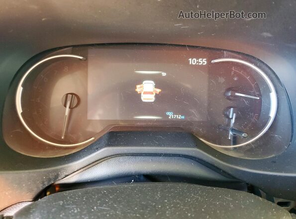 2T3H1RFV0SW391446 2025 TOYOTA RAV4 Burgundy Սարքավորումների վահանակի տեսք