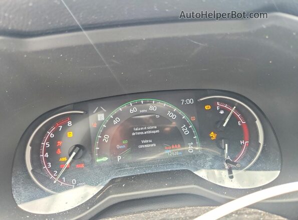 2T3H1RFV0SW443321 2025 TOYOTA RAV4 Серый Вид щитка приборов