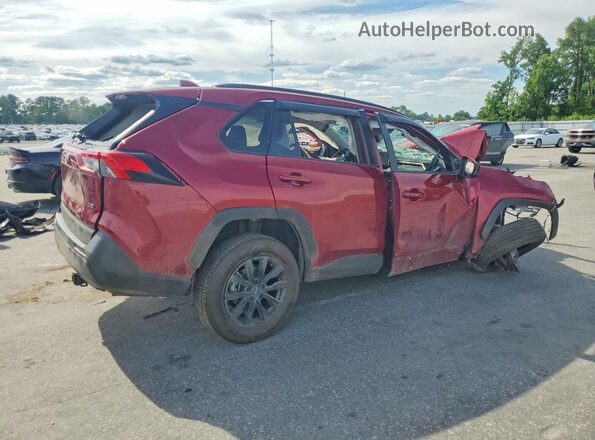 2T3H1RFV1KC006350 2019 TOYOTA RAV4 Burgundy Tył prawy