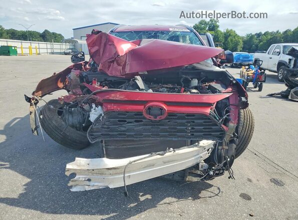 2T3H1RFV1KC006350 2019 TOYOTA RAV4 Burgundy Widok z przodu