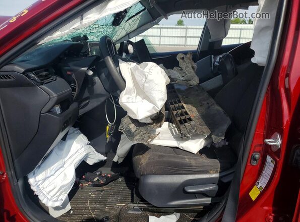 2T3H1RFV1KC006350 2019 TOYOTA RAV4 Burgundy Widok wnętrza z przodu