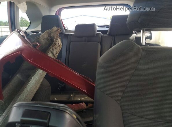 2T3H1RFV1KC006350 2019 TOYOTA RAV4 Burgundy Widok tylnych siedzeń