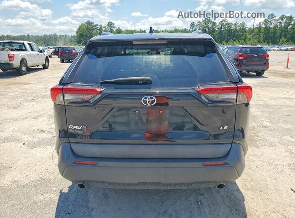2T3H1RFV1KW035510 2019 TOYOTA RAV4 Black Вид ззаду