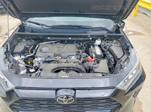 2T3H1RFV1LC074245 2020 TOYOTA RAV4 Black Вид підкапотного простору