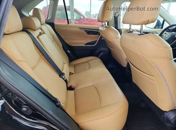 2T3H1RFV1MC152427 2021 TOYOTA RAV4 Black Vista de los asientos traseros