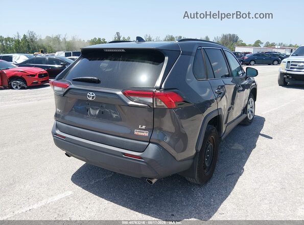 2T3H1RFV1MC168384 2021 TOYOTA RAV4 Gray Задня права чверть