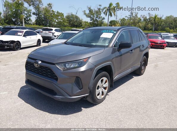 2T3H1RFV1MC168384 2021 TOYOTA RAV4 Gray Передня ліва чверть