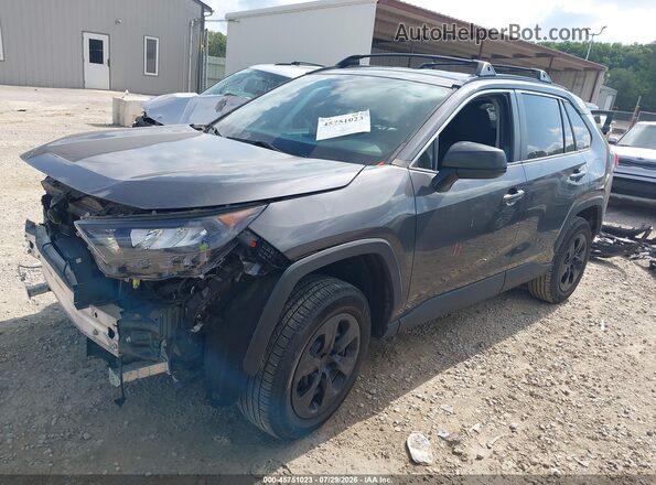 2T3H1RFV1MW130233 2021 TOYOTA RAV4 Gray Առջևի ձախ երեք քառորդ տեսարան