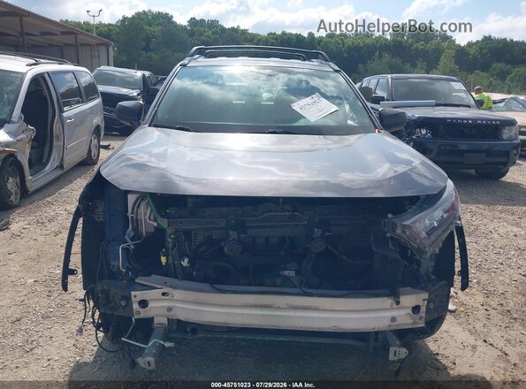 2T3H1RFV1MW130233 2021 TOYOTA RAV4 Gray Սալոնի հետևի տեսք