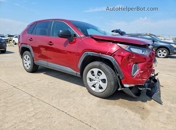 2T3H1RFV1NW194127 2022 TOYOTA RAV4 Темно-бордовый Передняя правая четверть