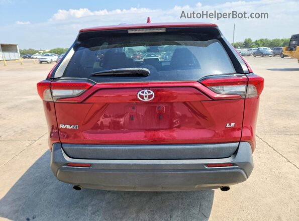 2T3H1RFV1NW194127 2022 TOYOTA RAV4 Темно-бордовый Вид сзади