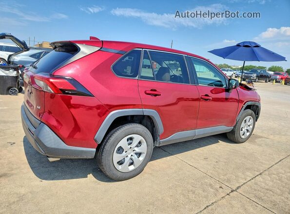 2T3H1RFV1NW194127 2022 TOYOTA RAV4 Темно-бордовый Задняя правая четверть