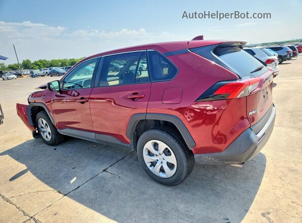 2T3H1RFV1NW194127 2022 TOYOTA RAV4 Темно-бордовый Задняя левая четверть
