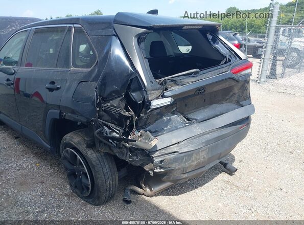 2T3H1RFV1NW203294 2022 TOYOTA RAV4 Black Դիմացի տեսք