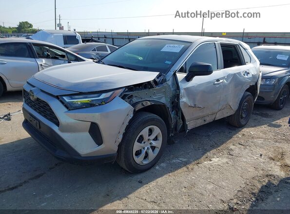 2T3H1RFV1RC274423 2024 TOYOTA RAV4 Silver წინა მარცხენა ხედი სამი მეოთხედიდან