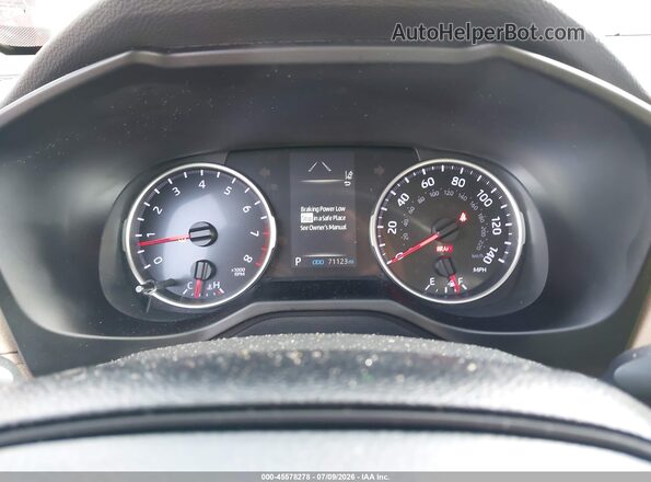 2T3H1RFV2KW040151 2019 TOYOTA RAV4 White Вид задніх сидінь