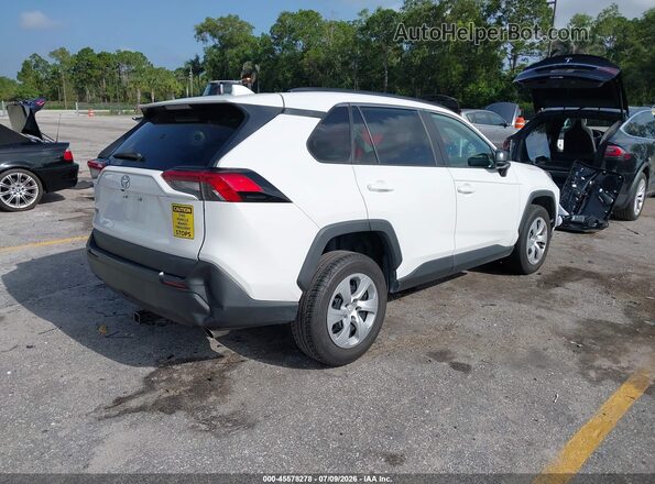 2T3H1RFV2KW040151 2019 TOYOTA RAV4 White Задня права чверть