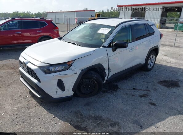2T3H1RFV2KW040151 2019 TOYOTA RAV4 White Передня ліва чверть