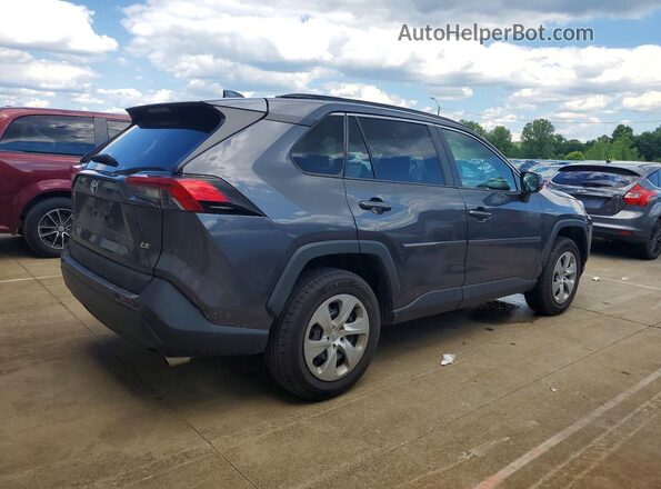 2T3H1RFV2KW042109 2019 TOYOTA RAV4 Charcoal Задня права чверть