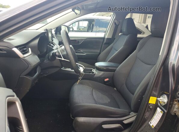 2T3H1RFV2KW042109 2019 TOYOTA RAV4 Charcoal Вид салону спереду