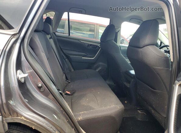 2T3H1RFV2KW042109 2019 TOYOTA RAV4 Charcoal Вид задньої частини салону