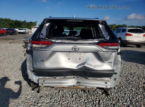 2T3H1RFV2MC113734 2021 TOYOTA RAV4 Silver Հետևի տեսք