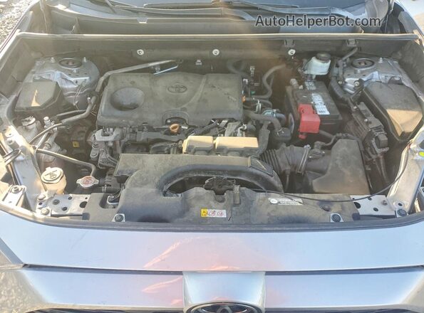 2T3H1RFV2MC113734 2021 TOYOTA RAV4 Silver Շարժիչի բաժամունքի տեսք
