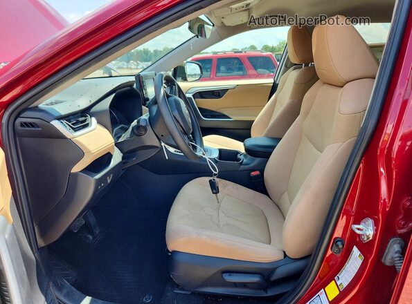 2T3H1RFV2NW200985 2022 TOYOTA RAV4 Red Вид салону спереду