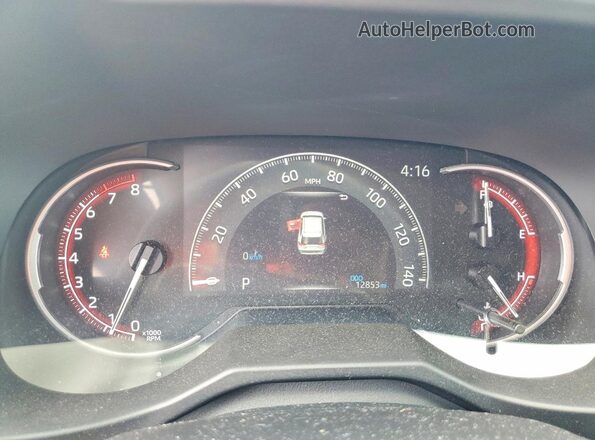 2T3H1RFV2SC310674 2025 TOYOTA RAV4 Gray Սարքավորումների վահանակի տեսք